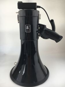 Rechargeable 50W Megaphone Bullhorn Speaker Recording Siren USB Playback Handheld Loud Hailer for Outdoor Announcement