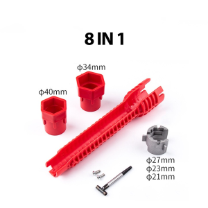 Cờ lê vặn van cấp nước góc hẹp đa năng 8 trong 1
