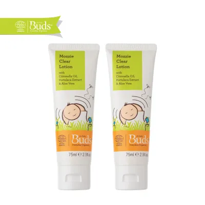 [Twin Pack] Buds Organics BEO Mozzie Clear Lotion (75ml)