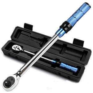 TUO29 3/8 Inch Torque Wrench Square Drive Torques Key 10-60N.m Bicycle Automotive Tool Multifunction Professional Ratchet Torque Wrench Set Mountain Bike