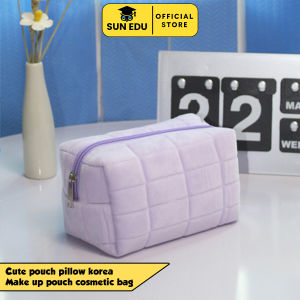 Cute pouch pillow korea/ Make up pouch cosmetic bag/ Kotak pensil bantal lucu