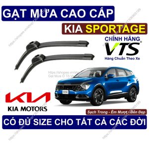 Gạt Mưa Sạch Êm Bền Kính Lái KIA SPORTAGE Cặp Gạt Mưa Kính Lái KIA SPORTAGE Có Đủ Size Cho Các Đời Xe KIA SPORTAGE