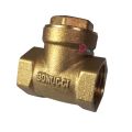 CHECK VALVE KUNINGAN FLO 1/2 INCH  Kran Stop Swing Check 1/2" Valve Klep Tabok Air Searah Brass Kuningan 1/2 Inch BONUCCI / STOP KERAN PUTAR METERAN AIR. 