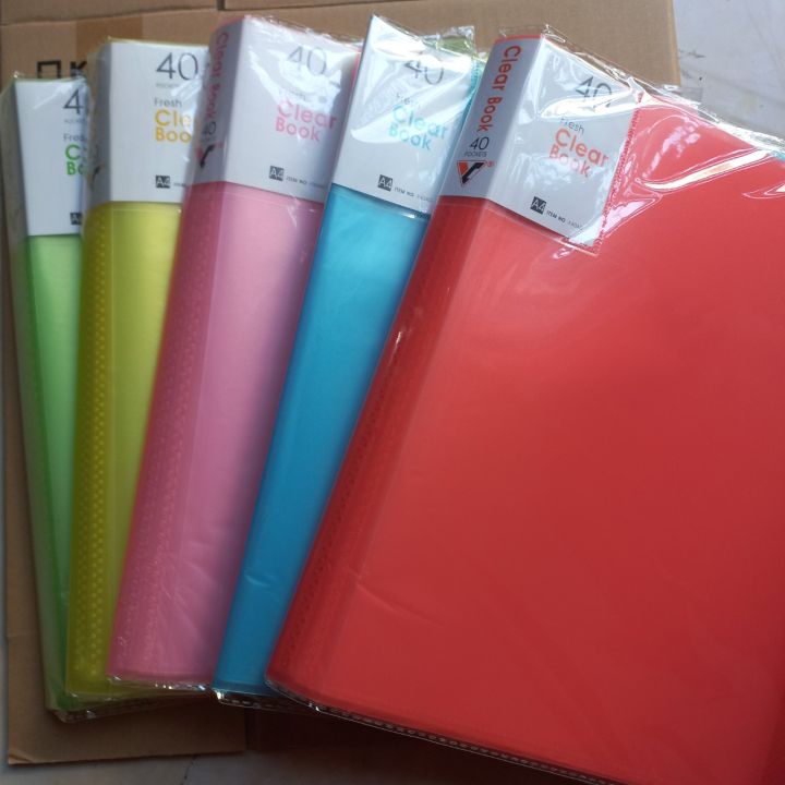 Bìa lá nhựa 20/40/60/80/100 lá khổ A4
