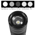 HaixnFire G45 Camping light USB rechargeable flashlight 4500 lumens Scalable zoomf loodlight Patrol light Barbecue lamp. 