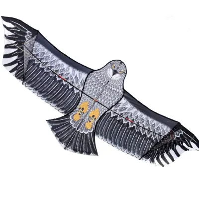 1.8M Eagles Kite Easy To Fly Single Line Kite Outdoor Kite Eagle Deterrent Devices For Beach Park