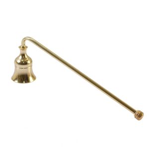 NOCASE Bell Shaped Candle Wick Trimmer Turn Off Extinguisher Long Handle Candle Blower Elegant Wick Cover Home
