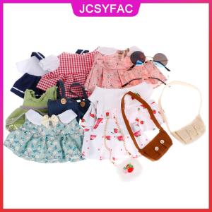 JCSYFAC 1PC quần áo búp bê ăn mặc Kính túi cho 30cm vịt búp bê sang trọng phụ kiện