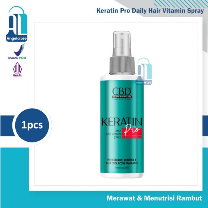 CBD Keratin Pro Daily Hair Vitamin Spray Merawat dan Menutrisi Rambut ...