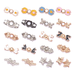 1Pair Detachable Waist Buttons Pant Tighten Waist Artifact Accessory for Jeans Skirts Dress Adjustable Household