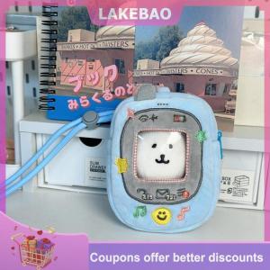 【LAKEBAO】 Cho 10cm bông búp bê hiển thị Túi Crossbody đau túi sang trọng lưu trữ túi điện thoại Túi Quà Tặng
