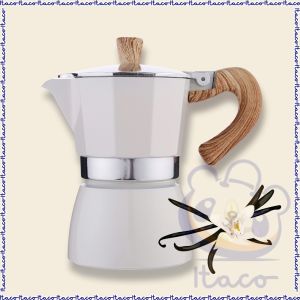ITACO Moka Pot Coffee Maker Coffee Pot Stove & Coffee Filter 150ml 300ml Aluminum Stove Top Italian Ground Coffee Espresso Maker 3 Cup 6 Cups