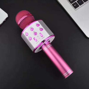 WS858 Micro hát karaoke Bluetooth 3in1 kèm loa