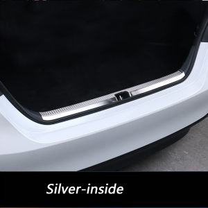 Trunk Bumper cover for Toyota Camry 2018-2023 Stainless Steel Protector Guard acv70 2019 2020 2021 2022