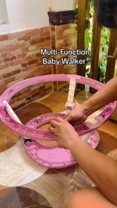 Anti-fall Walker baby Foldable Anti-O-Leg with Music Height Adjustable Safety multifunction baby walker