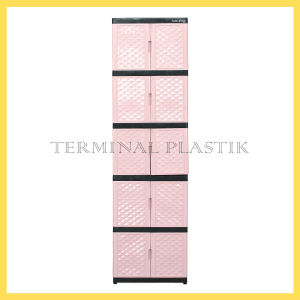 LEMARI PLASTIK TABITHA 5 SUSUN