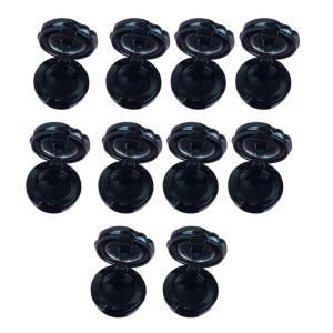 10 Pieces Rose Mirror Lipstick Cases Practical Lip Balm Container Mini Cosmetic Bottles For Creams And Serums