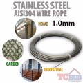 Stainless Steel Wire Rope 30M (1.0MM). 