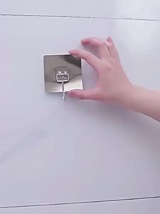 Combo 10 Móc Dán Tường Inox 304 Ma Lực Không Cần Khoan Móc Treo Đồ Nhà Tắm Nhà Siêu Móc Chống Rỉ