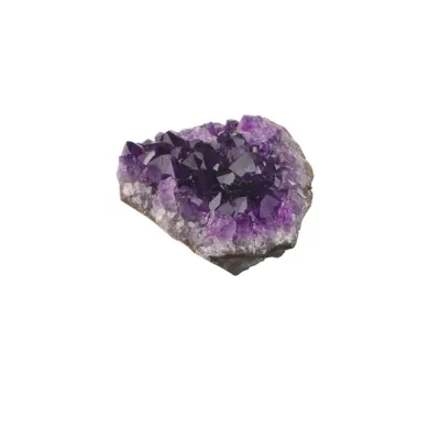 MMLUCK Mineral Purple Ornament Crafts Healing Stones Crystal Cluster Quartz Amethyst