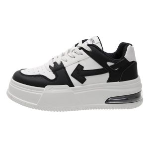 Gratis Semua - Sneakers Wanita Sporty / Sepatu Kasual Size 36-41 / Sport Shoes Kekinian / Sepatu Sekolah Hitam Putih