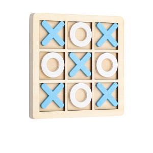 XO Tic Tac Toe Board Game Childrens Indoor Party Puzzle Leisure Table Game