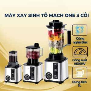 Máy Xay Sinh Tố Công Nghiệp Silver Crest 3 Cối Xay Máy Xay Đa Năng Xay Thịt Xay Hạt Xay Ngũ Cốc Siêu Khỏe