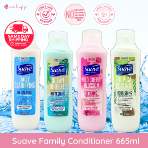 CGM Suave Conditioner 665 ml - Family Size Sulfate-free Silicone-free for all hair types