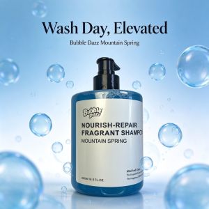 Shampoo 500ml Women Fragrant Repair Smooth Frizz Mountain Spring Nourish Shine Salon Daily Hair Care Pump