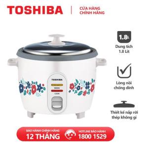 Nồi cơm nắp rời Toshiba RC-18MH2PV(F) 1.8L hàng chính hãng 100% trưng bày đẹp mới 98- 99% chính hãng 100% phù hợp từ 4 đến 6 bảo hành 12 tháng