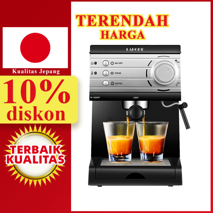 🔥Garansi 2 Tahun🔥KCB Mesin Kopi Espresso Mini Alat Kopi Espresso Mesin Kopi Donlim Espresso Otomatis Murah Kopi Delonghi Mesin Espresso Alat Bikin Kopi Ala Cafe Alat Pembuat Kopi Jadul Espresso Coffee Maker Satu Set Epresso Winkin Pembuat Kopi Jual