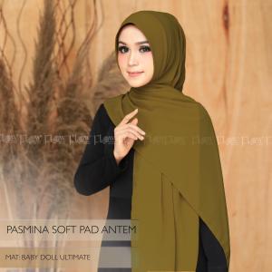 Flow Pashmina Soft Pad Antem Jilbab Terbaru Murah Kekinian Hijab Kerudung Scraft Ceruty Terlaris - Basic Hijab 75cm x 180cm (GRATIS ONGKIR)