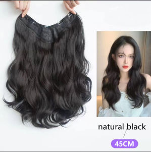 Wig piece simulation wig piece invisible seamless U-shaped natural wig piece combined with long stra