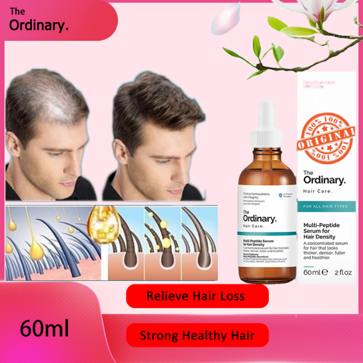 The Ordinary Multi Peptide Serum for Hair Density 60ml Promotes Hair Grower  Hair Growth Serum Anti Hair Loss Hair Treatment Serum Hair Care