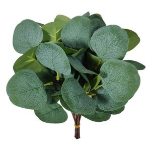 JESJELIU 1/10PCS Gift Home Decor Wedding Party Greenery Stems With Flowers Eucalyptus Leaves Artificial Plant Fake Plants