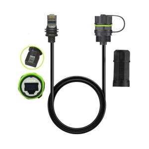 Bộ chuyển đổi Ethernet cho Gen3 cáp mở rộng để RJ45 Coupler kết nối cáp Ethernet không thấm nước cho mạng ngoài trời