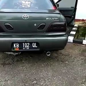 (TERMURAH) Knalpot Mobil Racing HKS Gronel Pelangi/Biru Suara Full Bass Harga Promo