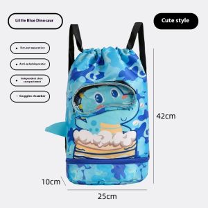 Túi đựng đồ bơi cắm trại túi riêng khô ướt trẻ em ba lô túi đi biển áo tắm túi lưu trữ quần áo ướt thể thao cơ động nam và nữ