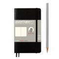 Leuchtturm1917 Softcover Notebooks Black สมุดโน๊ต Leuchtturm1917 ปกอ่อน สีดำ. 