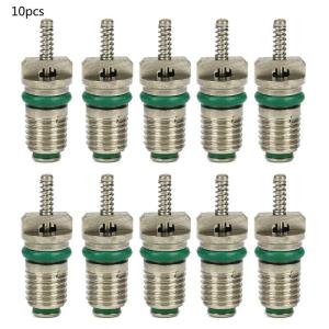 10pcs ô tô máy điều hòa lõi kim Bộ đồ nghề điện 134a lạnh xe AC R134a cho kim Lõi van assortme