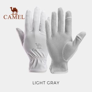 Lạc Đà ngoài trời UPF50 + Găng tay bảo vệ chống nắng thoáng khí chống trượt Găng tay cảm ứng