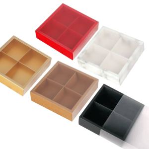 Mid Autumn Festival Kraft Mooncake Box - 2/4/6 Slot Cavity Kraft Box for Mooncakes - Packman