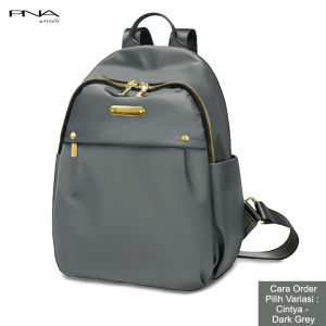 Peonia PNA CINTYA Water Resistant Ransel Tas Wanita Punggung Kantor Kerja Sekolah Kuliah Outdoor Trendy Fashion Style Travel Casual Backpack Anak Remaja Perempuan Selempang Cewek Bag
