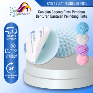 KARET BANTALAN PELINDUNG PINTU RUMAH / PENAHAN BENTURAN GAGANG PINTU DINDING