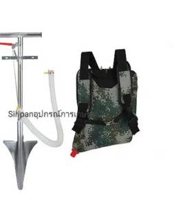 เครื่องใส่ปุ๋ย เครื่องหยอดปุ๋ย ถังหยอดปุ๋ย รุ่นหยอดลงดิน พร้อมส่งจากโรงงานไทย