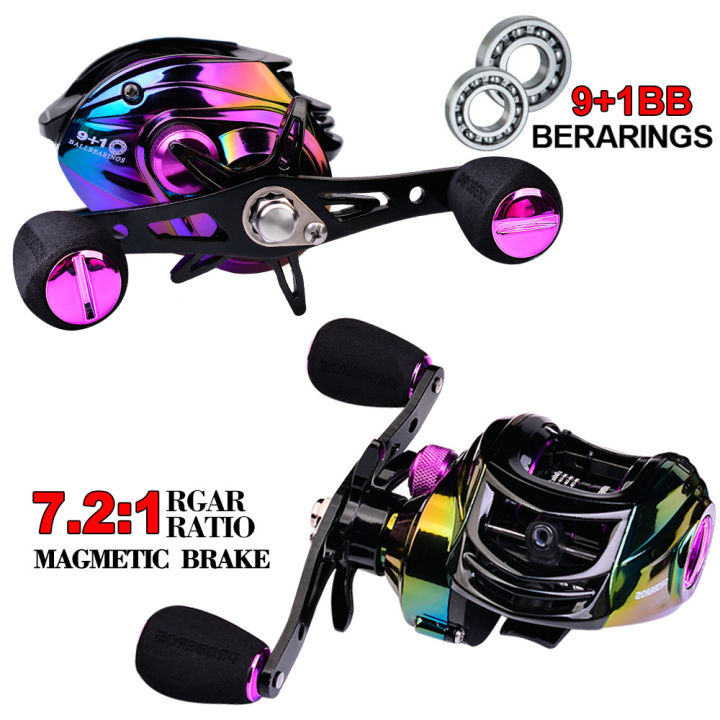 Metal Best Ultralight Baitcasting Reel With 181BB Speed Ratio And