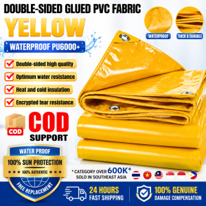 German 5A grade tarpaulin tarapal waterproof makapal lona tolda waterproof heavy duty Sunscreen at insulasyon ng init 99 years of unbreakable Multiple size savailable ( tarpaulin rain cover sale)