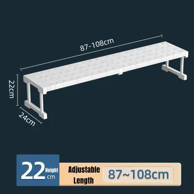 Closet Organizer Storage Stackable Cabinet Divider Organizer Retractable Cabenit Organizer Clothes Storage
