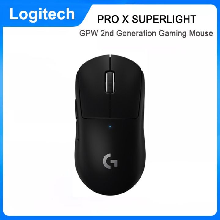 Logitech G Pro X Superlight Wireless Gaming Mouse HERO 25K Sensor Gaming Mice 5 Buttons HERO