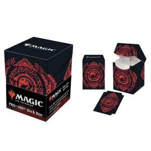 100+Deck Box Mountain for Magic Colorful Shaddoll Cartoon Trading Card Storage Top Loaders and Cards Sleeves Protector Case